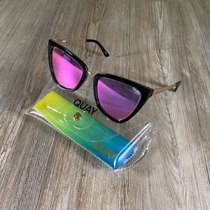 Quay Cateye Mirrored Sunglasses